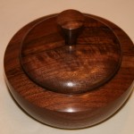 Lidded walnut