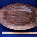 Walnut platter