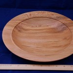 Sycamore platter