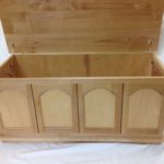 birch Cedar Chest open