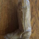 Carved cowboy boot