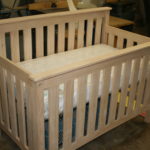 Oak crib